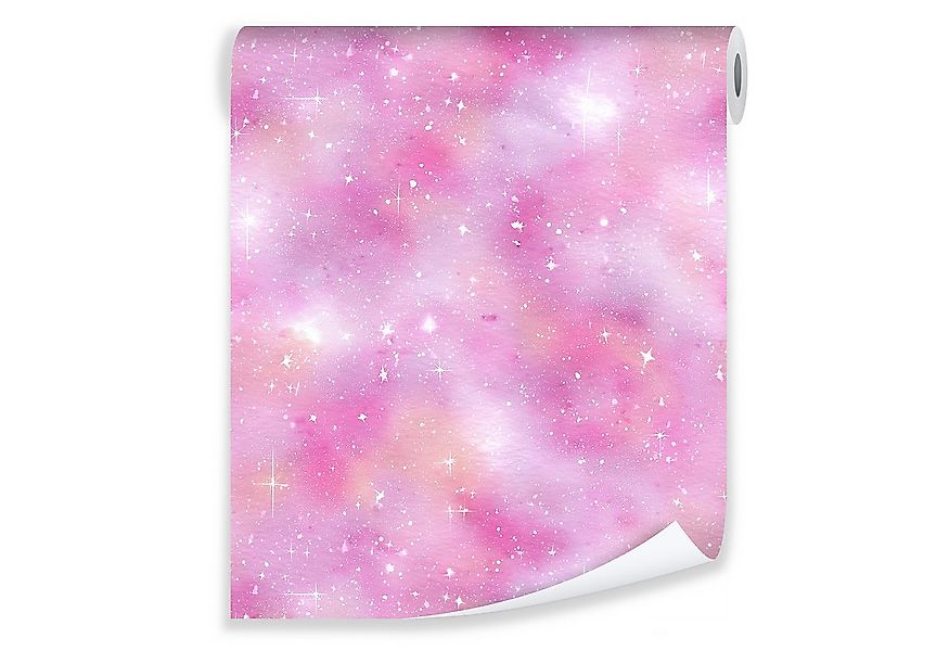 Wallarena Vliestapete Kinderzimmer Rosa Glitzer Wohnzimmer Schlafzimmer Tap günstig online kaufen