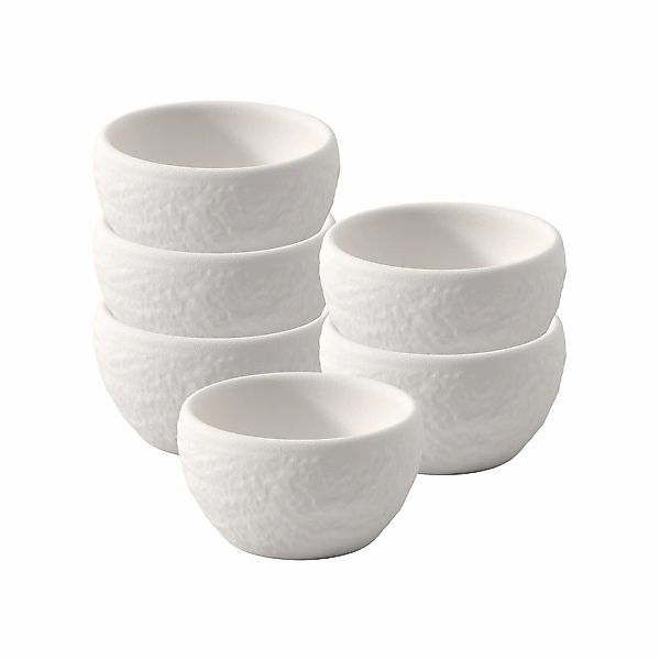 Villeroy & Boch Eierbecher "Eierbecher Manufacture Rock Blanc ø 4,8 cm 6er günstig online kaufen