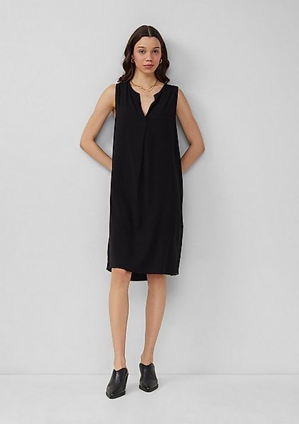 QS Minikleid Kleid Knielanges Viskosekleid günstig online kaufen