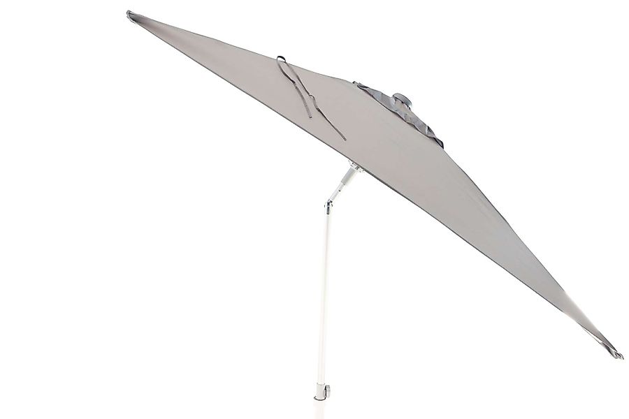Outdoor Sonnenschirm Elba eckig hellgrau 200 x150 günstig online kaufen