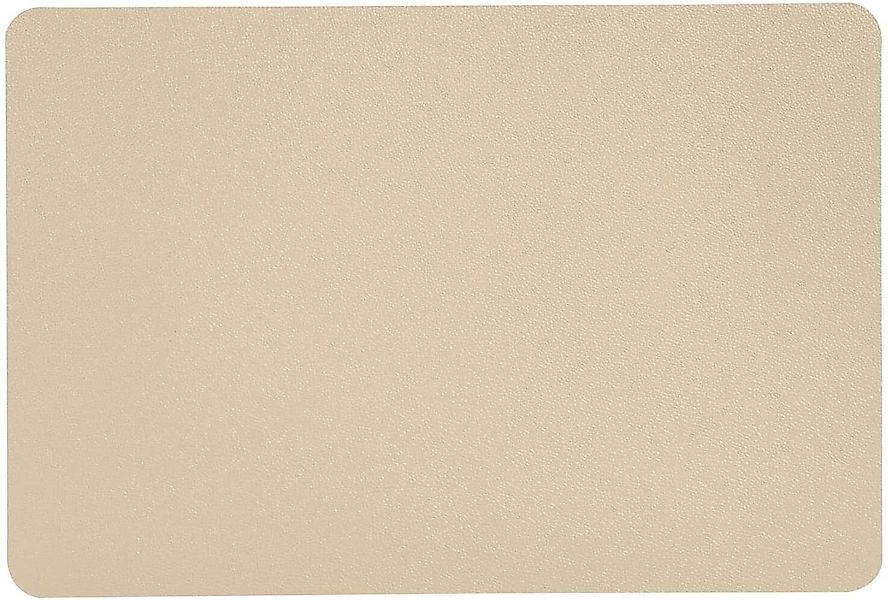 KESPER® Platzset Platzset, Lederoptik, beige 77493, günstig online kaufen