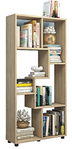 VCM Standregal "Holz Stand Regal Raumteiler Bücherregal Blina" günstig online kaufen