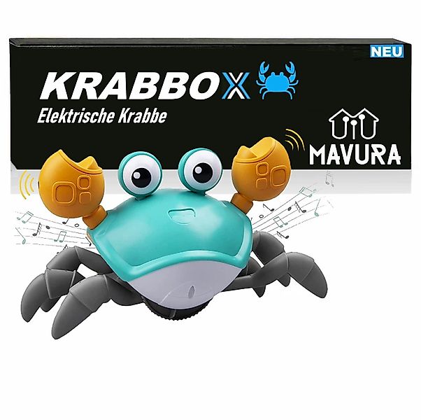MAVURA Lernspielzeug KRABBOX Elektrische Krabbe Krabbelndes günstig online kaufen