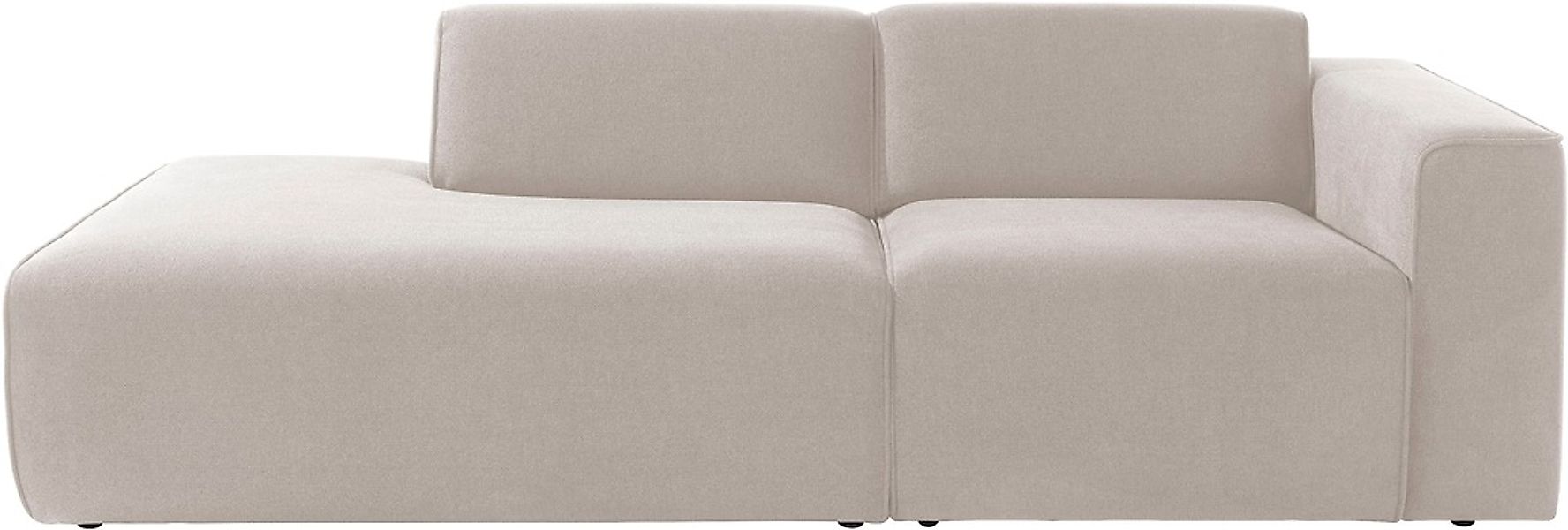 andas 2-Sitzer "Noord mit Kedernaht, Breite 227 cm", Cord, Struktur, Websto günstig online kaufen