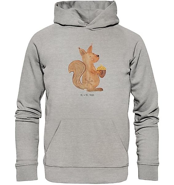 Mr. & Mrs. Panda Hoodie Eichhörnchen Weihnachten Größe XL - Heather Grey - günstig online kaufen