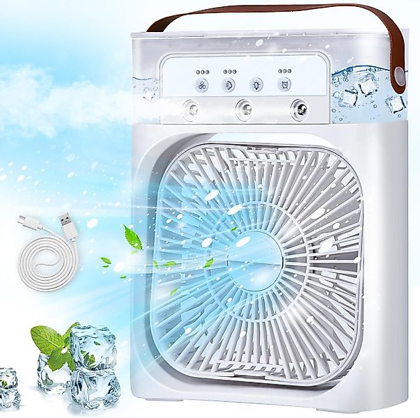 Good Times Tischventilator Mini Luftkühler mit günstig online kaufen