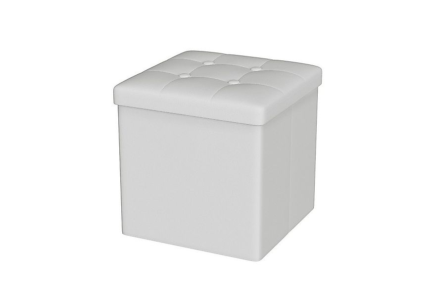 Oak&Tea Stauraumhocker Sitzhocker mit Stauraum – Klappbare Aufbewahrungsbox günstig online kaufen