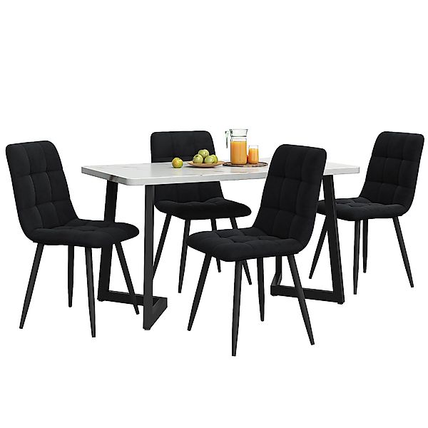 i@home Essgruppe Rechteckiger Esstisch Moderner Küchentisch günstig online kaufen