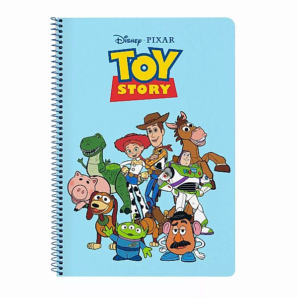 Notizbuch  Toy Story Ready To Play Hellblau A4 80 Bettlaken günstig online kaufen