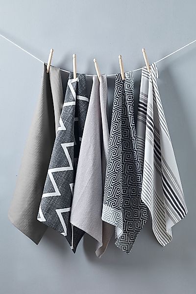 Next Geschirrtuch Geschirrtücher in Grau mit günstig online kaufen
