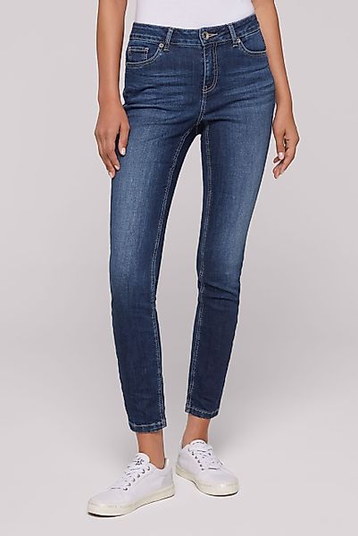 SOCCX Slim-fit-Jeans, mit normaler Leibhöhe günstig online kaufen