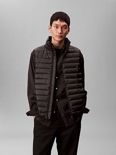 Calvin Klein Steppweste SLVLSS LT WT NYLON PUFFER VEST Mit Rundhalsausschni günstig online kaufen