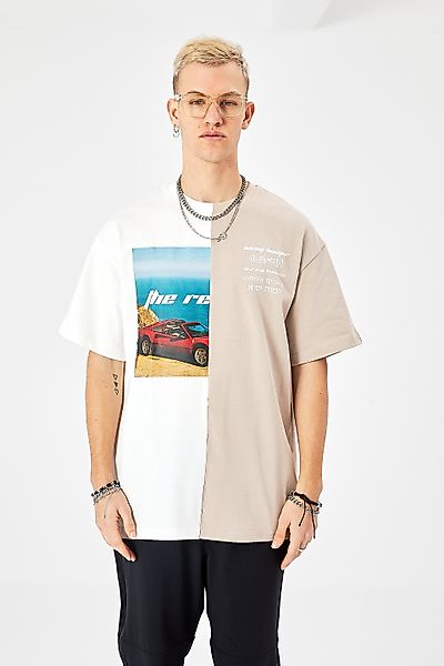 COFI Casuals T-Shirt Herren T-Shirt Oversize günstig online kaufen