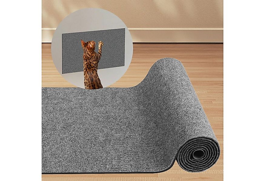 REDOM Kratzmatte Kratzteppich selbsthaftend Katze Wand, (zuschneidbar kratz günstig online kaufen
