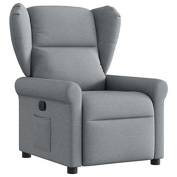 vidaXL Relaxsessel Hellgrau Stoff 4015656 günstig online kaufen