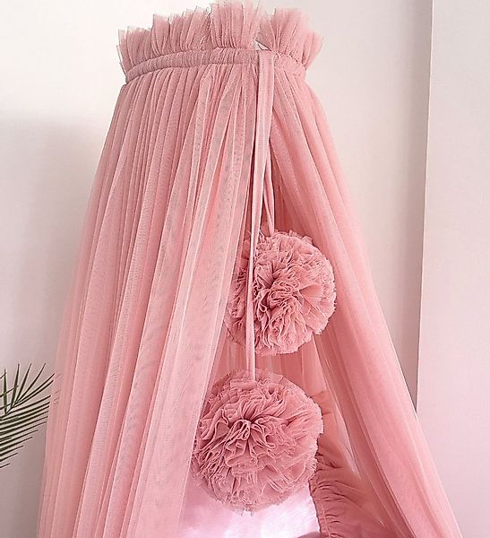 Baby Fancyroom Betthimmel Betthimmel aus 12 Meter Tüll aus 1. Klasse für Ki günstig online kaufen