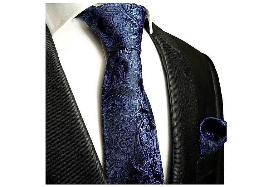 Paul Malone Krawatte mit Tuch paisley elegant für Herren (Set, 2-St., Krawa günstig online kaufen