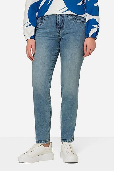 Laurasøn 5-Pocket-Jeans Jeans Straight Fit 5-Pocket Wascheffekte günstig online kaufen