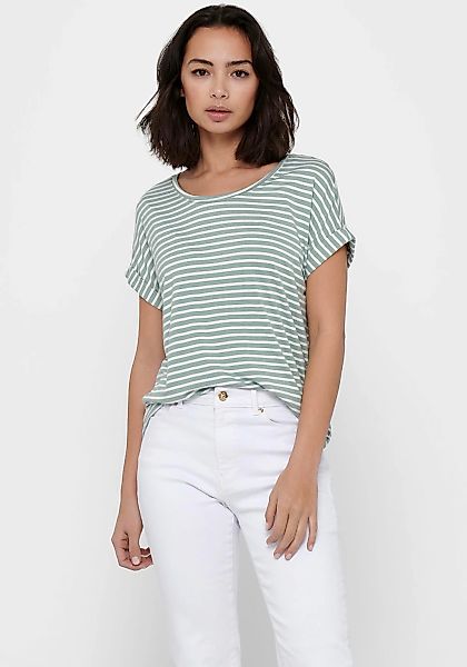 ONLY T-Shirt ONLMOSTER STRIPE S/S O-NECK günstig online kaufen