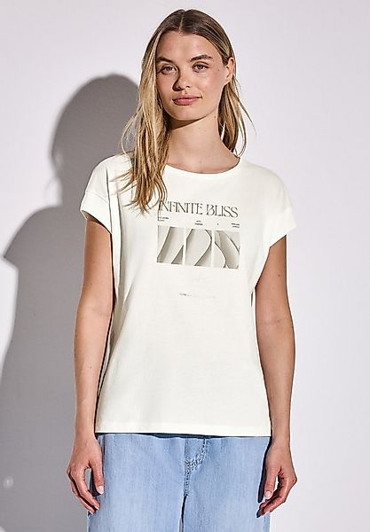 STREET ONE T-Shirt aus reiner Baumwolle günstig online kaufen