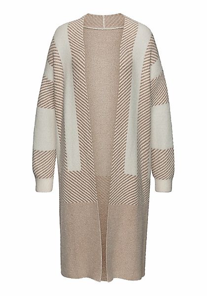 LASCANA Longstrickjacke, aus flauschigem Strick, Cardigan mit langen Ärmeln günstig online kaufen