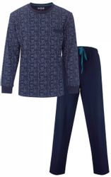 M.E.Q. Schlafanzug Herren Pyjama lang (2 günstig online kaufen