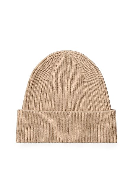 Tommy Hilfiger Beanie "TH CASHMERE", aus Rippstrick, Umschlag günstig online kaufen