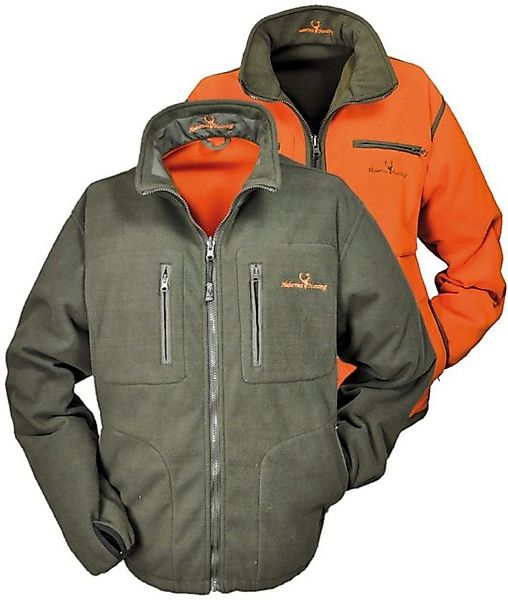 Hubertus® Hunting Outdoorjacke Wende-Fleecejacke "Helsinki" Jagdjacke Drück günstig online kaufen