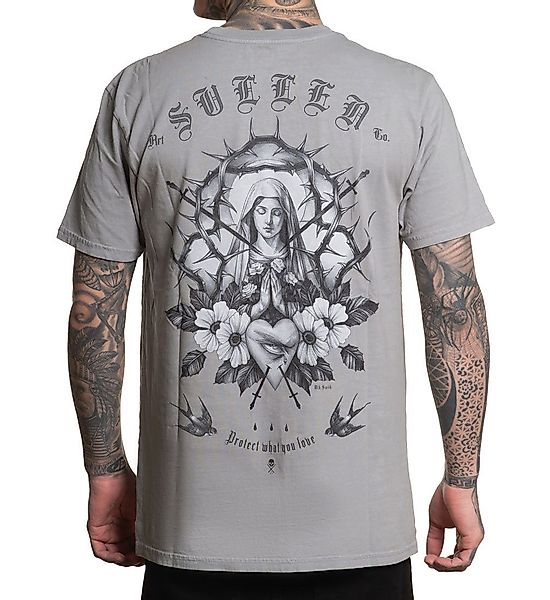 Sullen Clothing T-Shirt Grace Blaugrau günstig online kaufen
