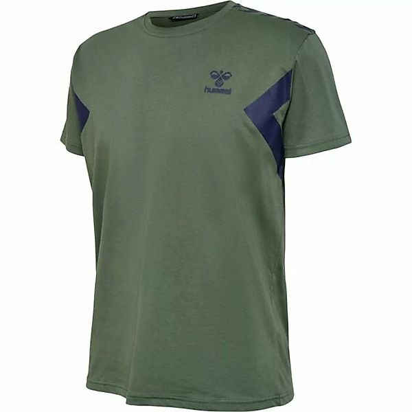 hummel Kurzarmshirt hmlSTALTIC COTTON T-SHIRT S/S DUCK GREEN günstig online kaufen