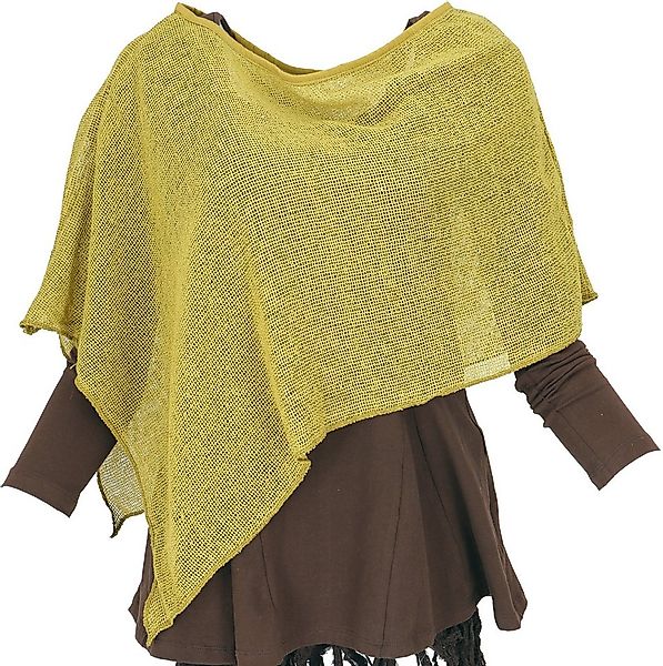 Guru-Shop Langjacke Goa Poncho, Sommerponcho, Festival Poncho, Pixi.. günstig online kaufen