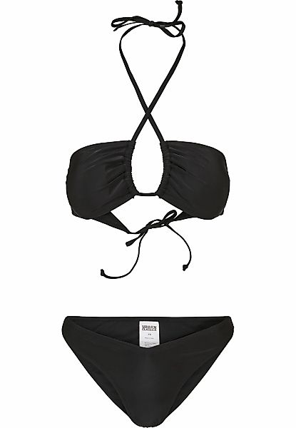 URBAN CLASSICS Bügel-Bikini "Urban Classics Damen Ladies Recycled Hot V Bik günstig online kaufen
