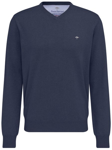 FYNCH-HATTON Strickpullover "FYNCH-HATTON Pullover mit V-Kragen" mit V-Auss günstig online kaufen