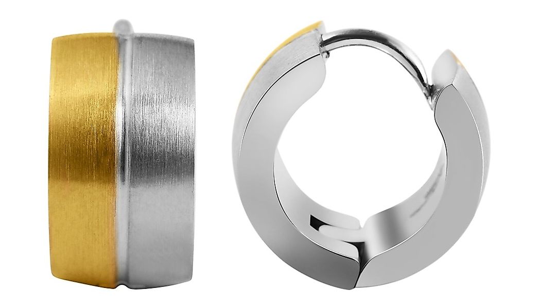 Adelia´s Klappcreolen "Damen Ohrringe – Klappcreole aus Edelstahl" Zum Vers günstig online kaufen