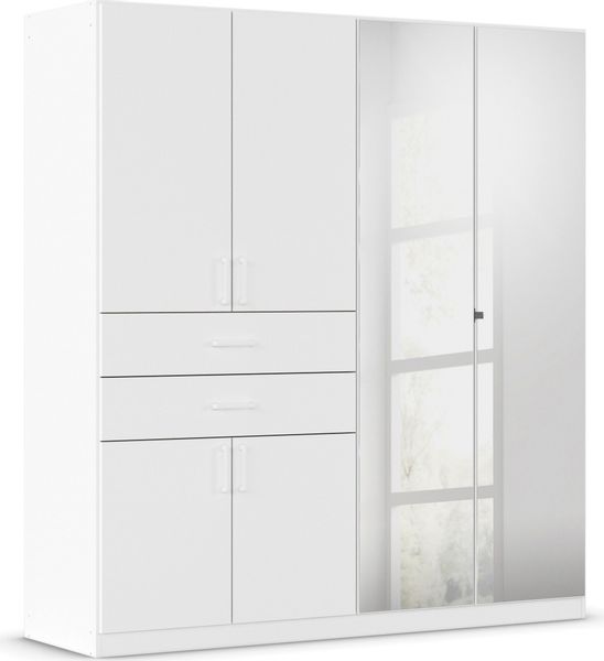 rauch Drehtürenschrank "Maika" mit Spiegel, 2 Schubladen, in verschiedenen günstig online kaufen