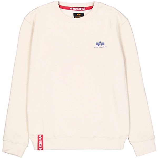 Alpha Industries  Sweatshirt Basic Sweater Small Logo - vintage white günstig online kaufen