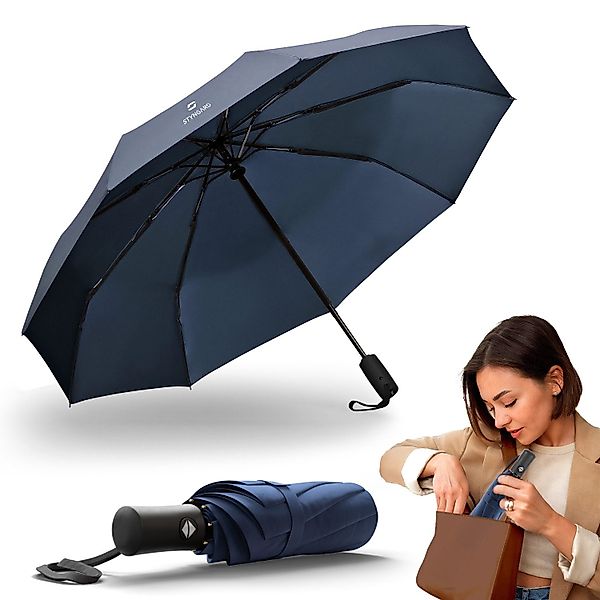 Styngard Taschenregenschirm BERGEN, bis 140 km/h günstig online kaufen