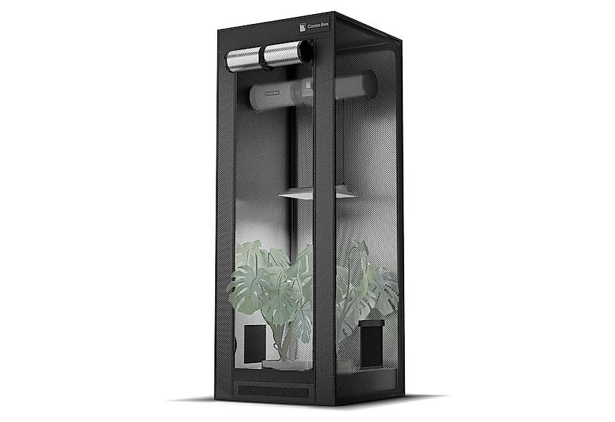 CannoBox Gewächshaus Growzelt, BxTxH: 60 x 60 x 160 cm, 100 % lichtdichte G günstig online kaufen