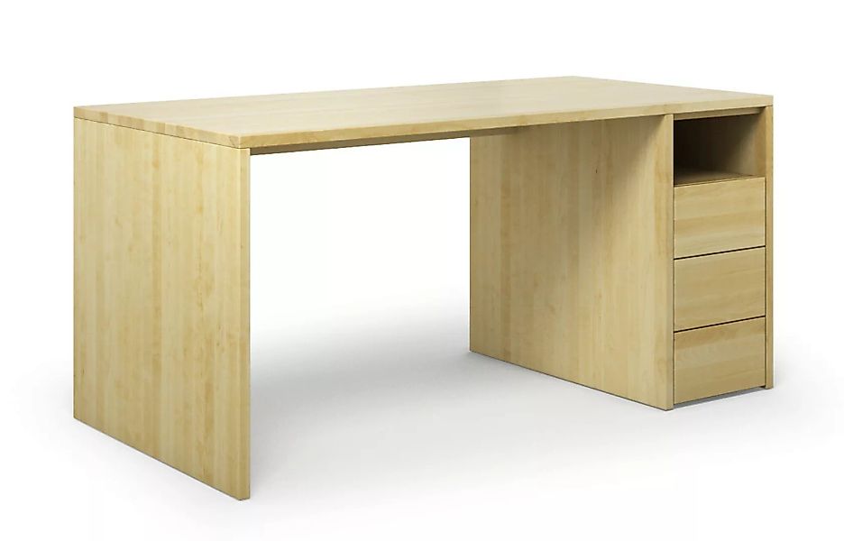 Schreibtisch Labora aus Birke günstig online kaufen