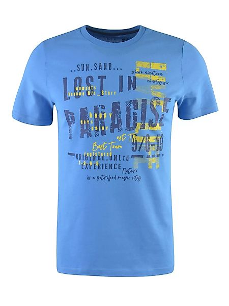 MILANO ITALY Herren T-Shirt, blau günstig online kaufen