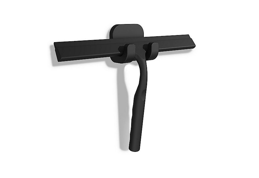 FOUORTUNATE-BEE Duschabzieher Duschabzieher mit schwarzem Halter für Glas, günstig online kaufen