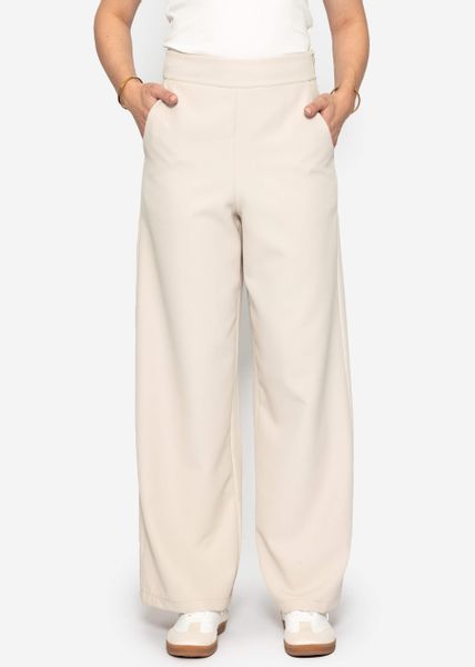 SASSYCLASSY Stoffhose Lässige High-Waist Stoffhose lang günstig online kaufen