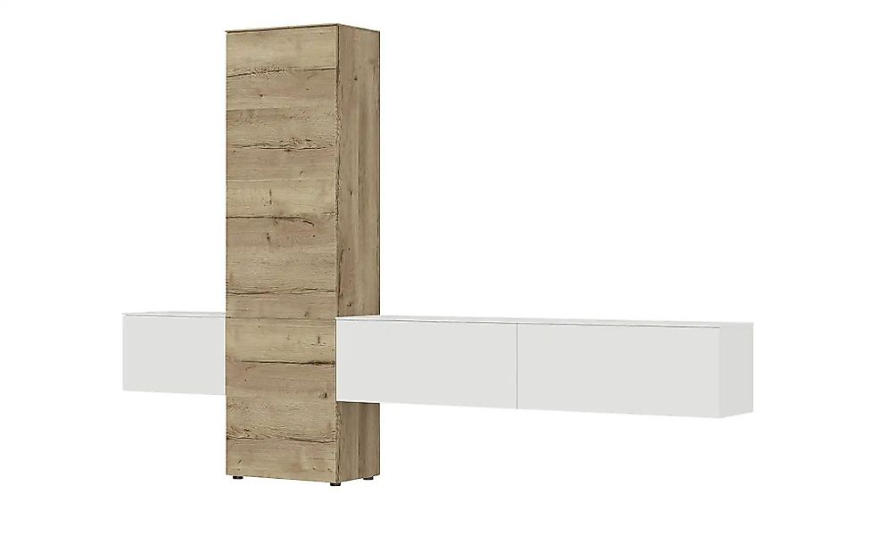 Wohnwand  Style ¦ holzfarben ¦ Maße (cm): B: 301 H: 205 T: 38.0 Kommoden & günstig online kaufen