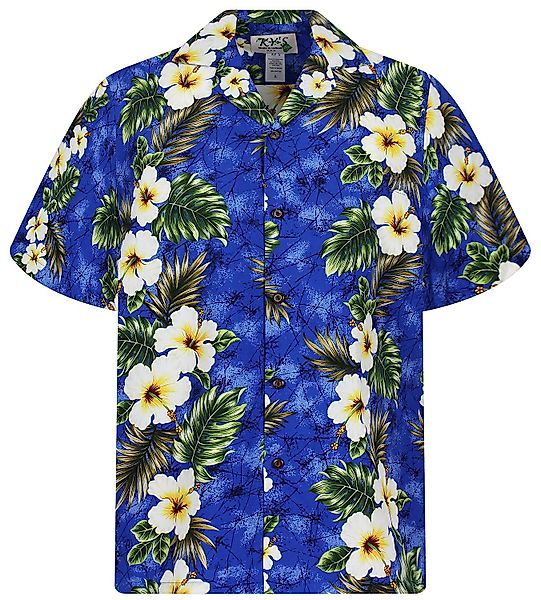 KY's Hawaiihemd 3-Farben Original Hawaiihemd mit günstig online kaufen