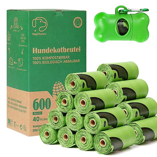 YI Hundekotbeutel 600/360 Stück Hundekotbeutel,100% Hundekotbeutel günstig online kaufen