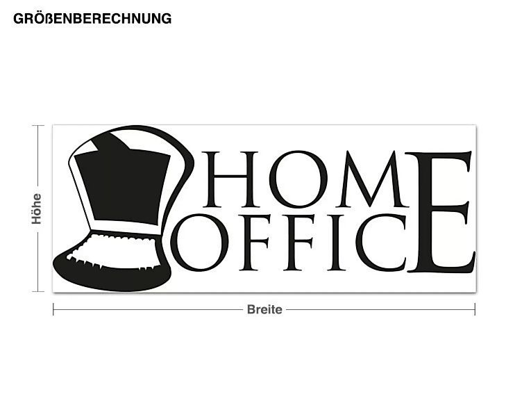 Wandtattoo Spruch Home Office günstig online kaufen