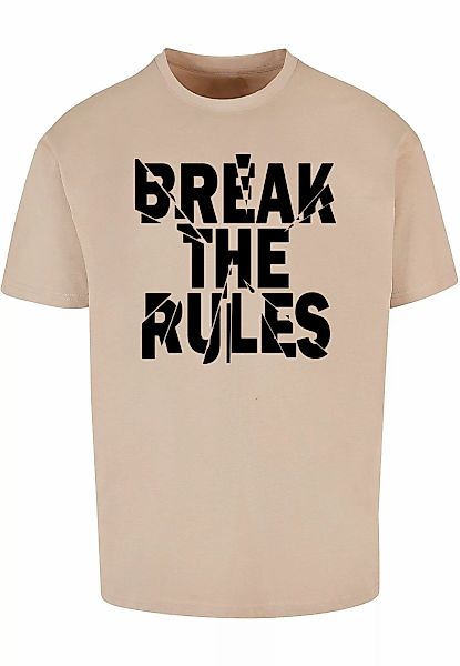 Merchcode T-Shirt "Merchcode Herren Break The Rules 2 Heavy Oversize Tee" günstig online kaufen