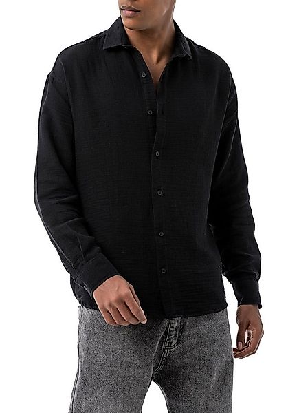 RedBridge Langarmhemd by Tarz Cool - Lässiges Langarmhemd aus Musselin – lu günstig online kaufen