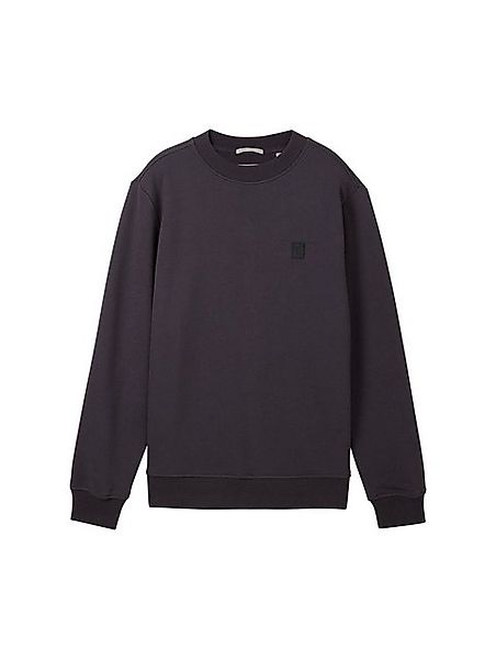 TOM TAILOR Sweatshirt Sweatshirt mit Logo Badge mit Logo Badge günstig online kaufen