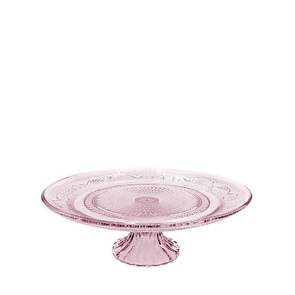 NaDeco Dekovase Tortenplatte Glas mit Fuß, günstig online kaufen